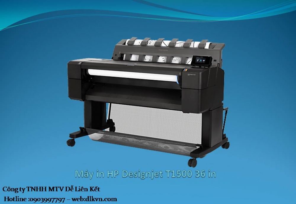 Máy in HP Designjet T1500 36-in -CR356A - Công Ty TNHH MTV Dễ Liên Kết